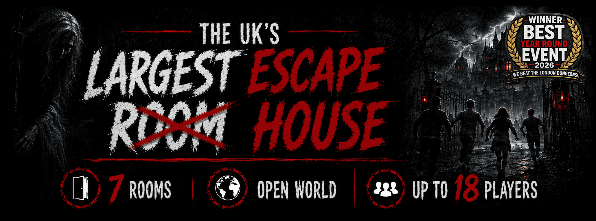 Granny UKs Largest Escape House